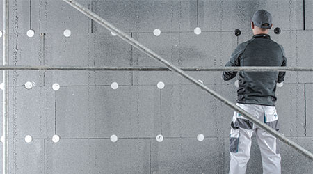 Homlokzati szigetelés